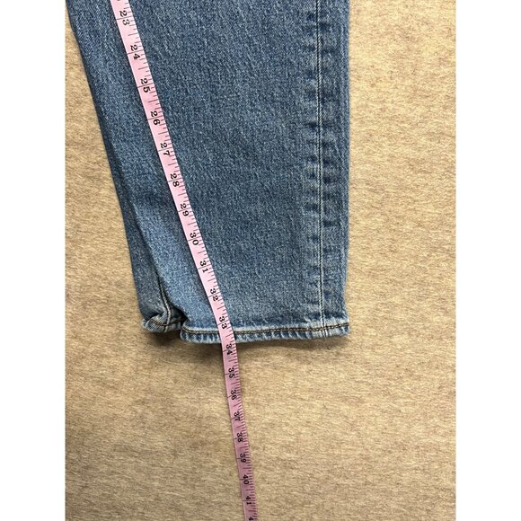 Levi's 501 Button Fly Medium Wash Straight Leg Men's Denim Jeans 38 X 34 - Picture 9 of 9